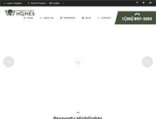 Tablet Screenshot of findmilitaryhomes.com